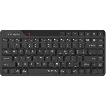 Клавиатура A4Tech Fstyler FBK26C AS черный USB беспроводная BT/Radio slim Multimedia (FBK26C AS)